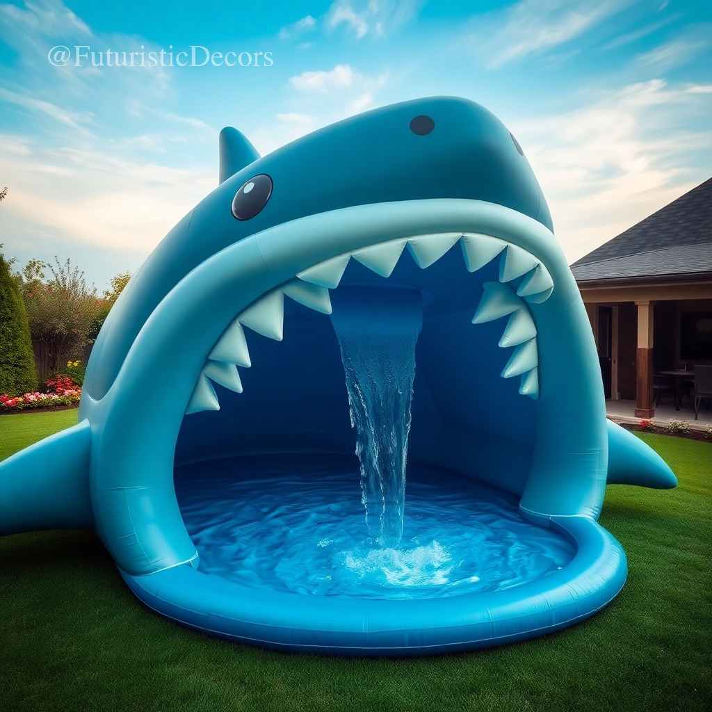 Giant Sea Creature Inflatable Pools