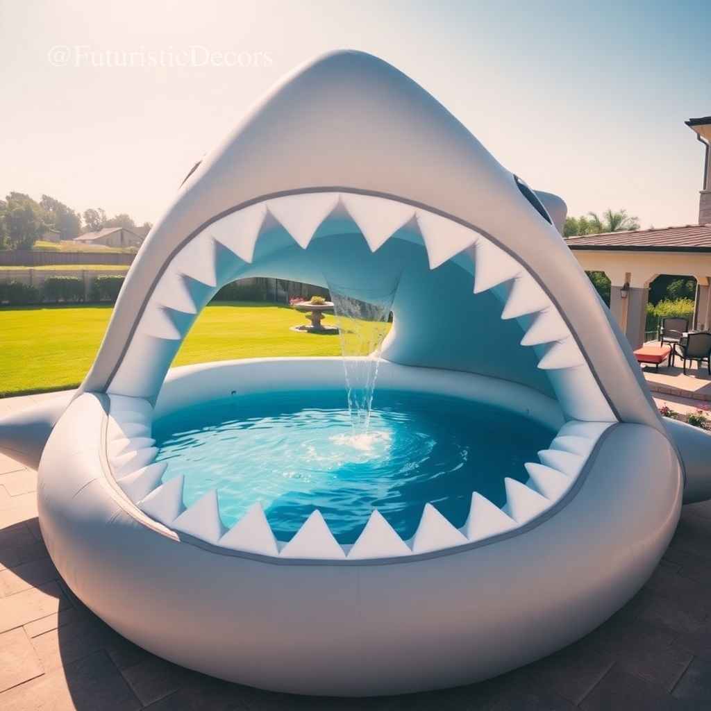 Giant Sea Creature Inflatable Pools