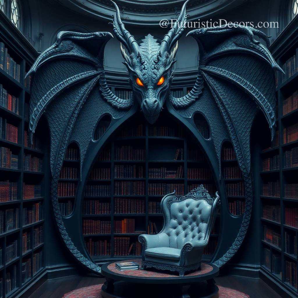 Dragon Bookcase