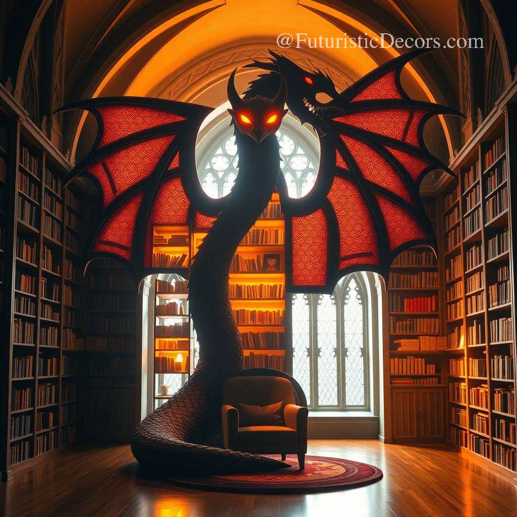 Dragon Bookcase