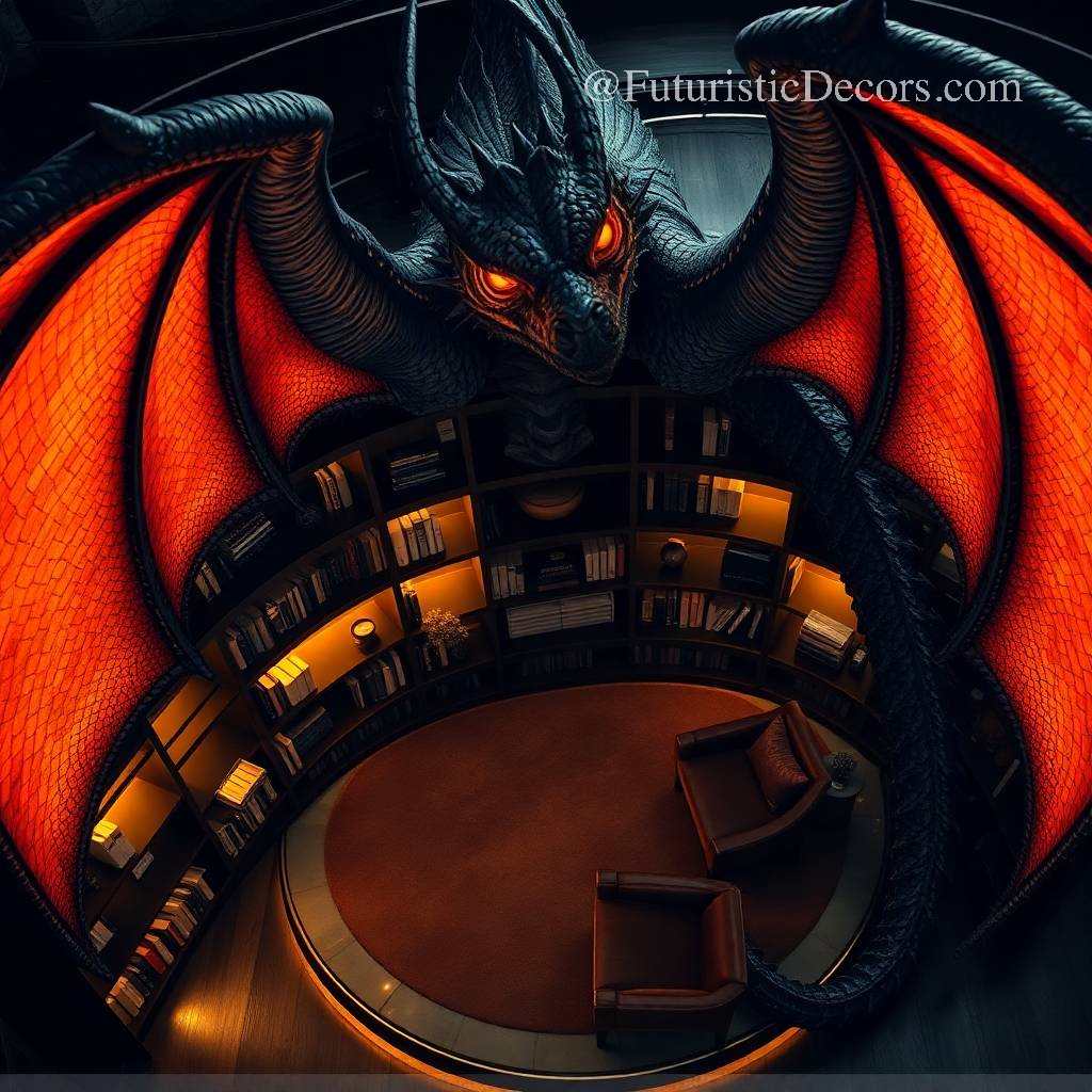 Dragon Bookcase