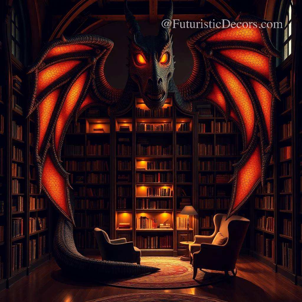 Dragon Bookcase