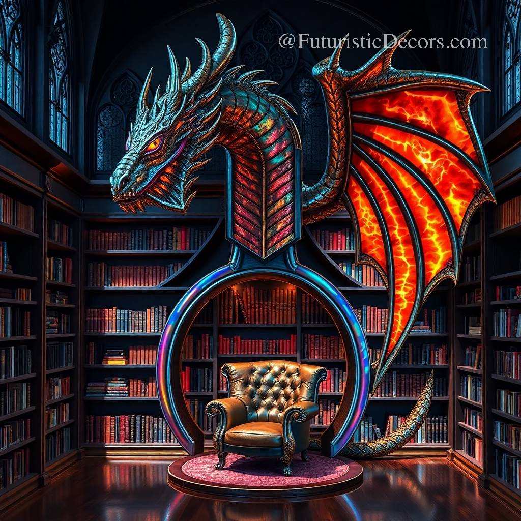 Dragon Bookcase