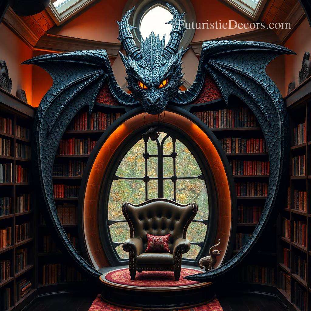 Dragon Bookcase