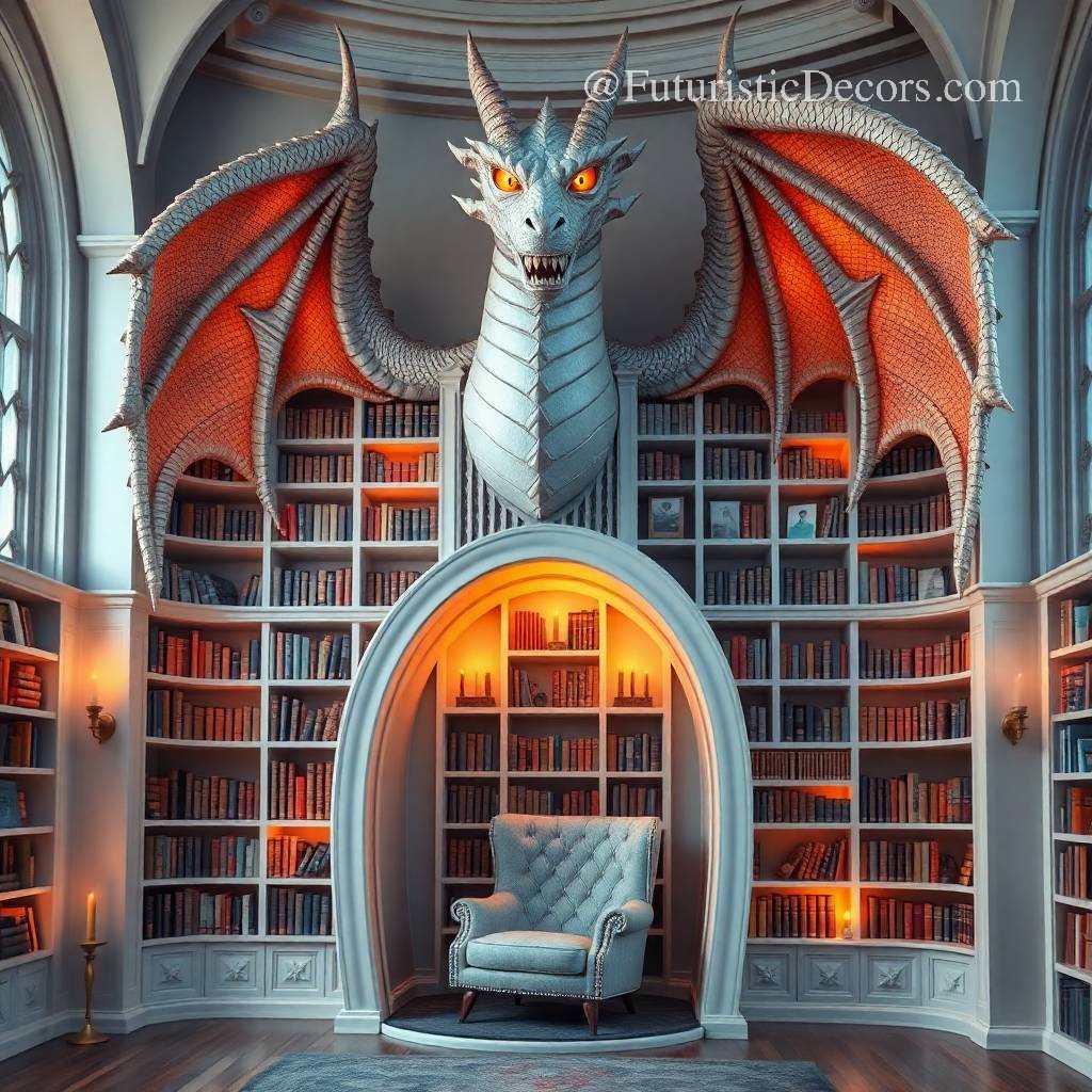 Dragon Bookcase