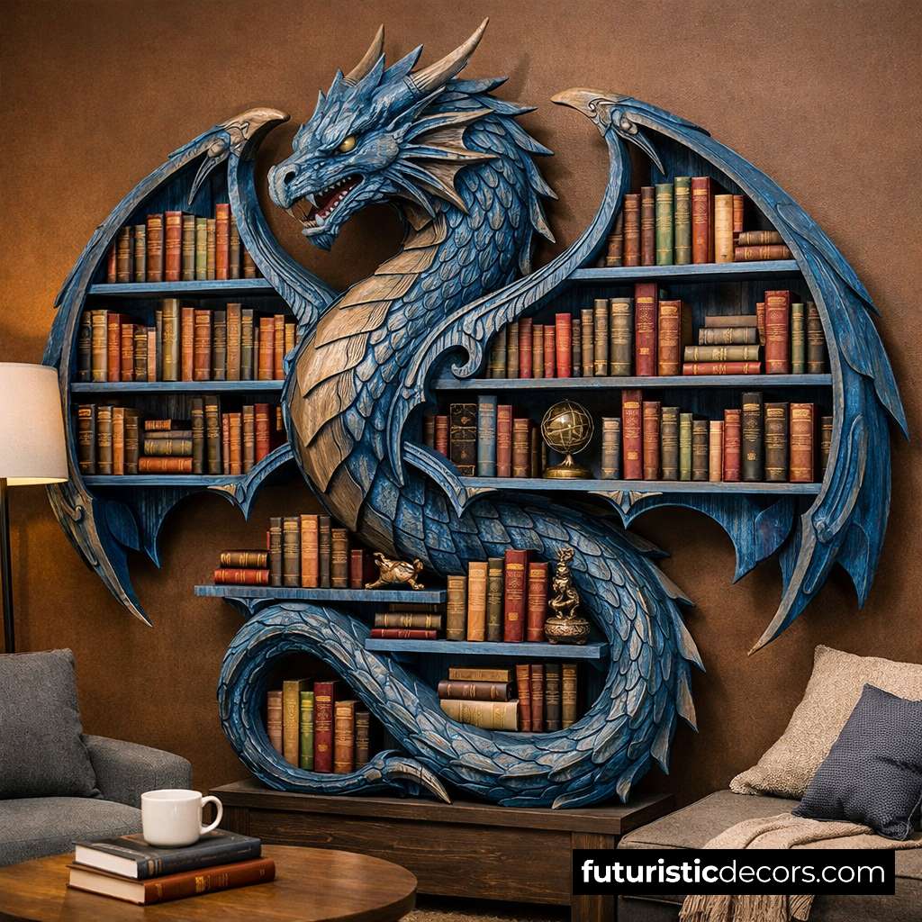 Dragon Bookshelf