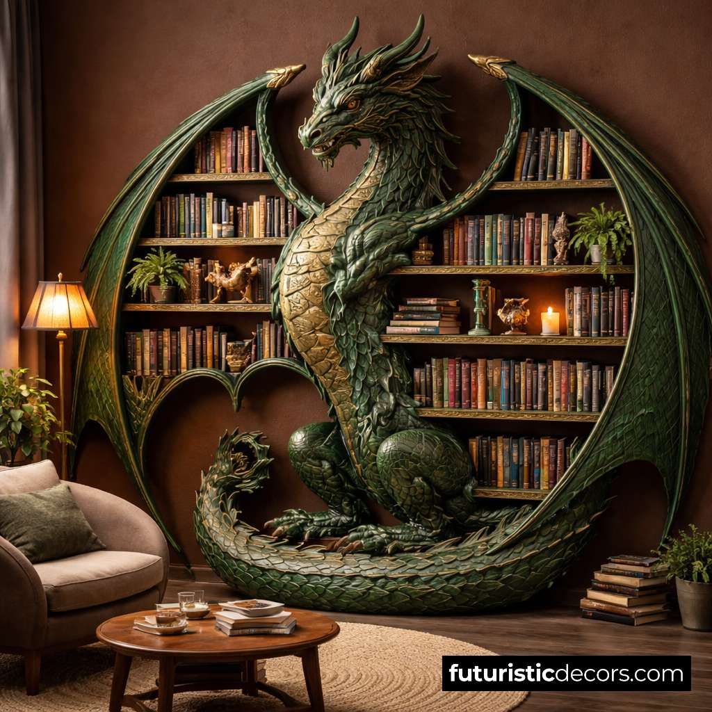 Dragon Bookshelf