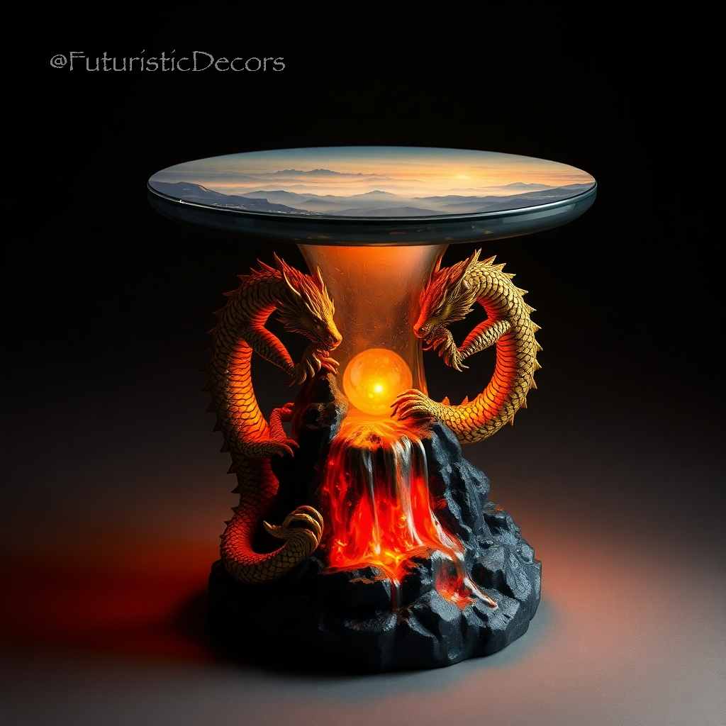 Dragon Side Table