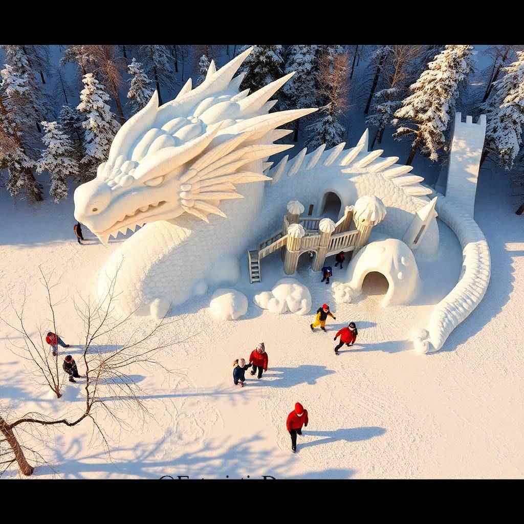 Dragon Snow Playground