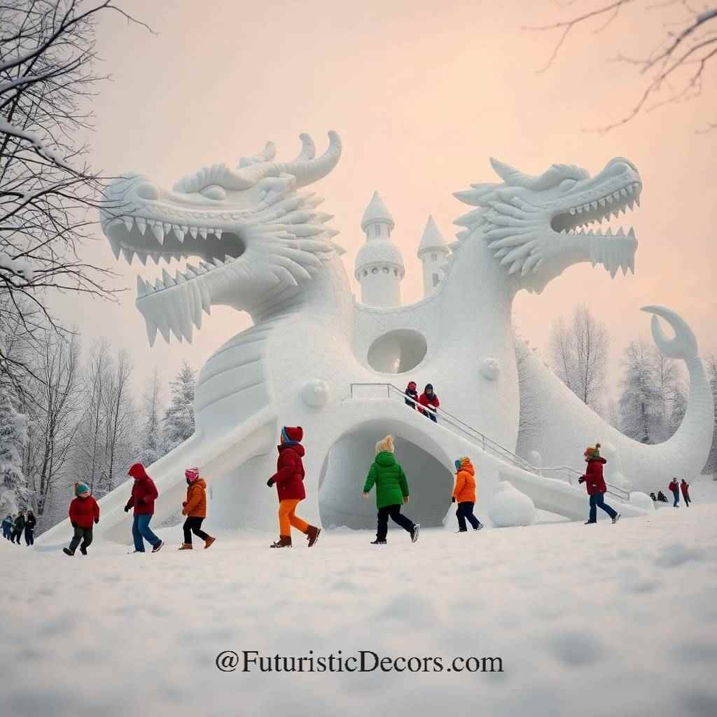 Dragon Snow Playground