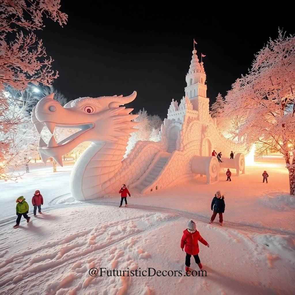 Dragon Snow Playground