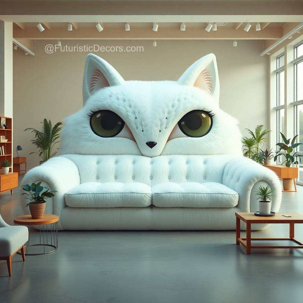 Giant Fox Couch