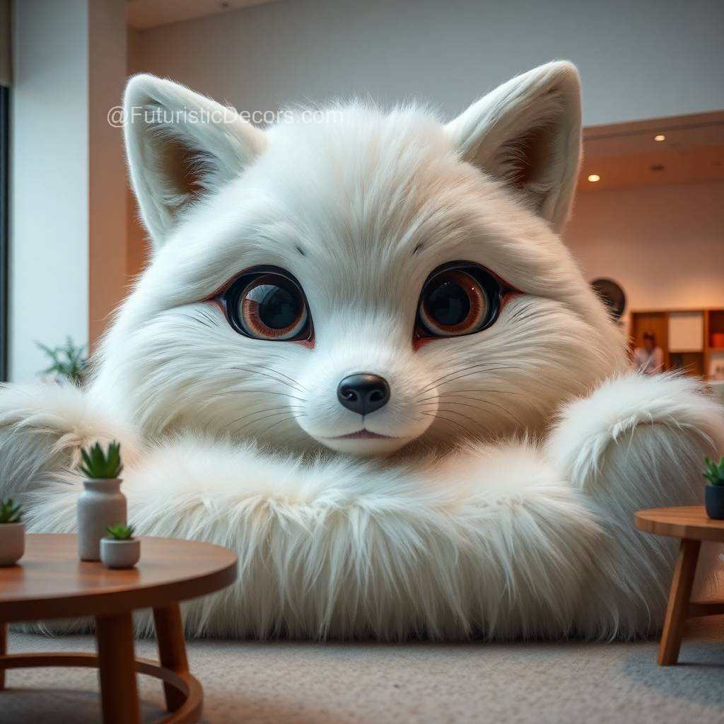 Giant Fox Couch