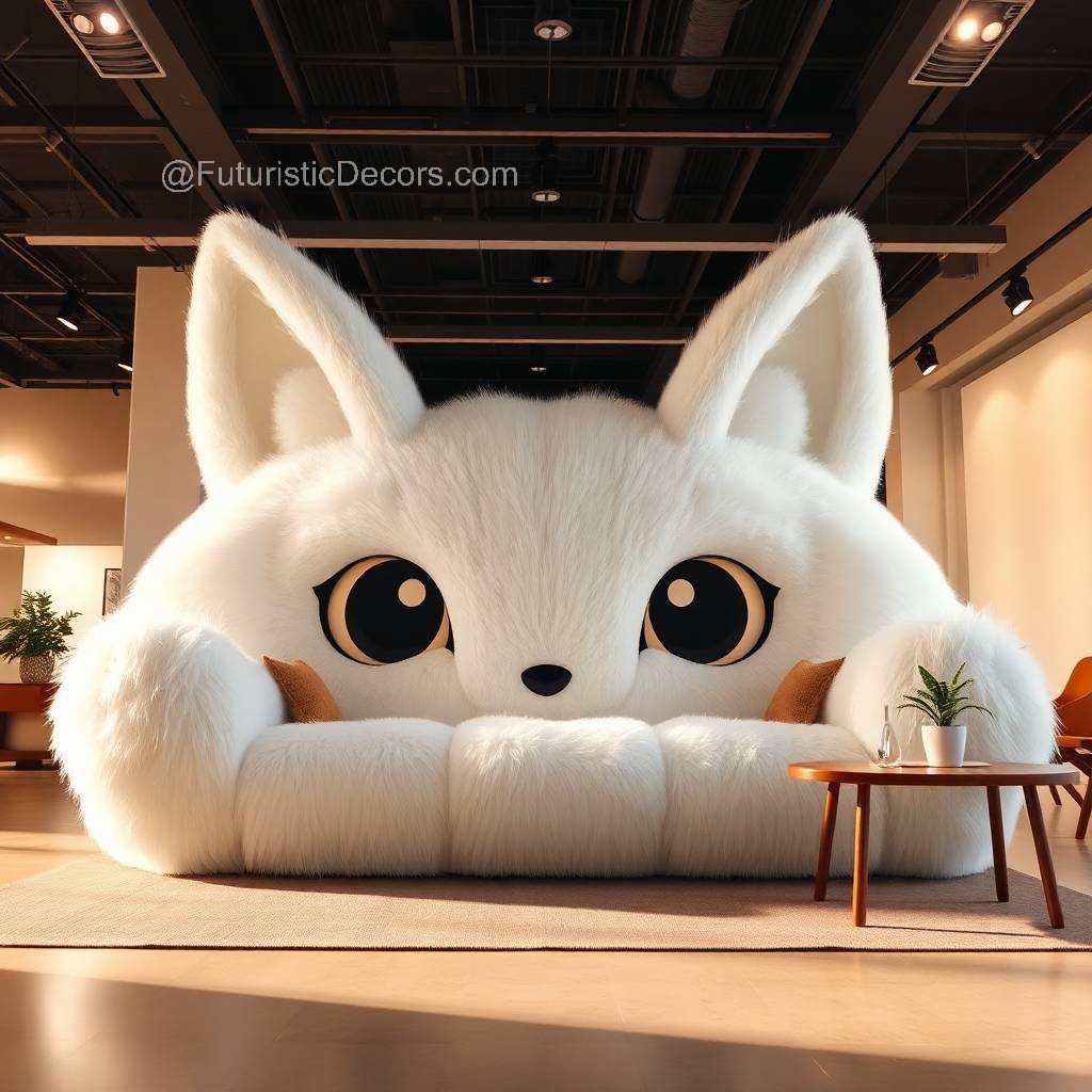 Giant Fox Couch