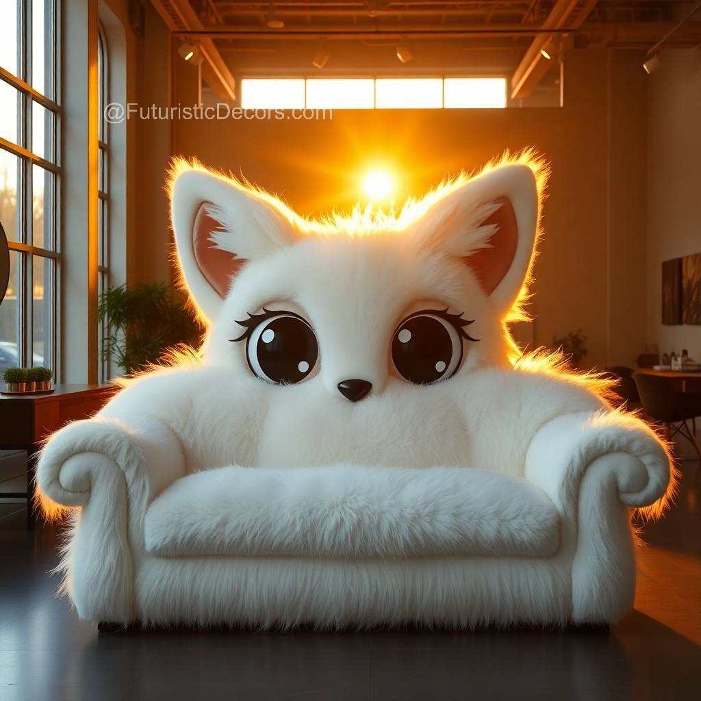 Giant Fox Couch