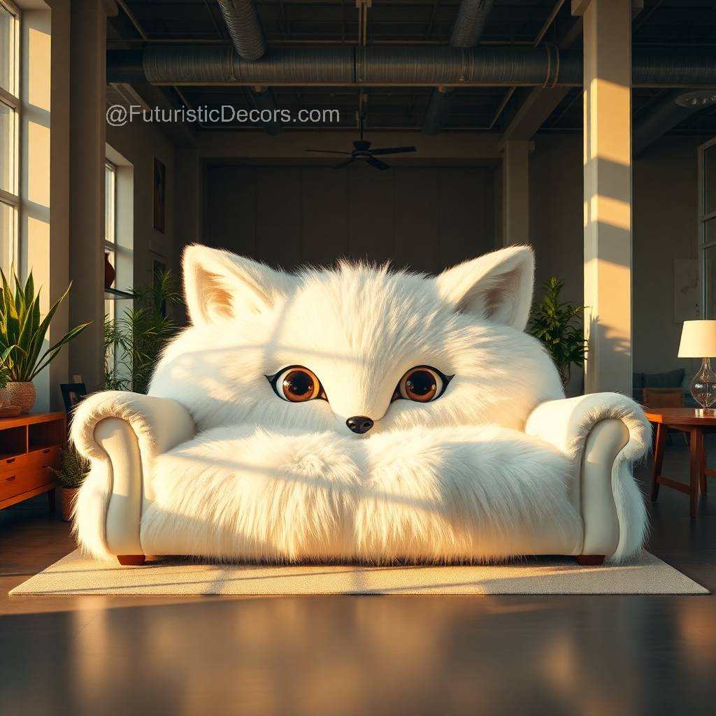 Giant Fox Couch