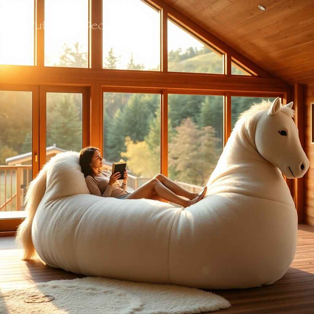 Giant Horse Lounger