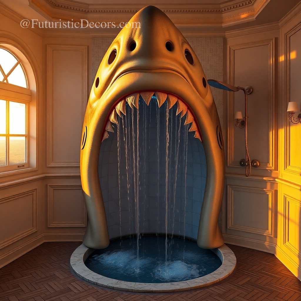 Giant Shark Shower