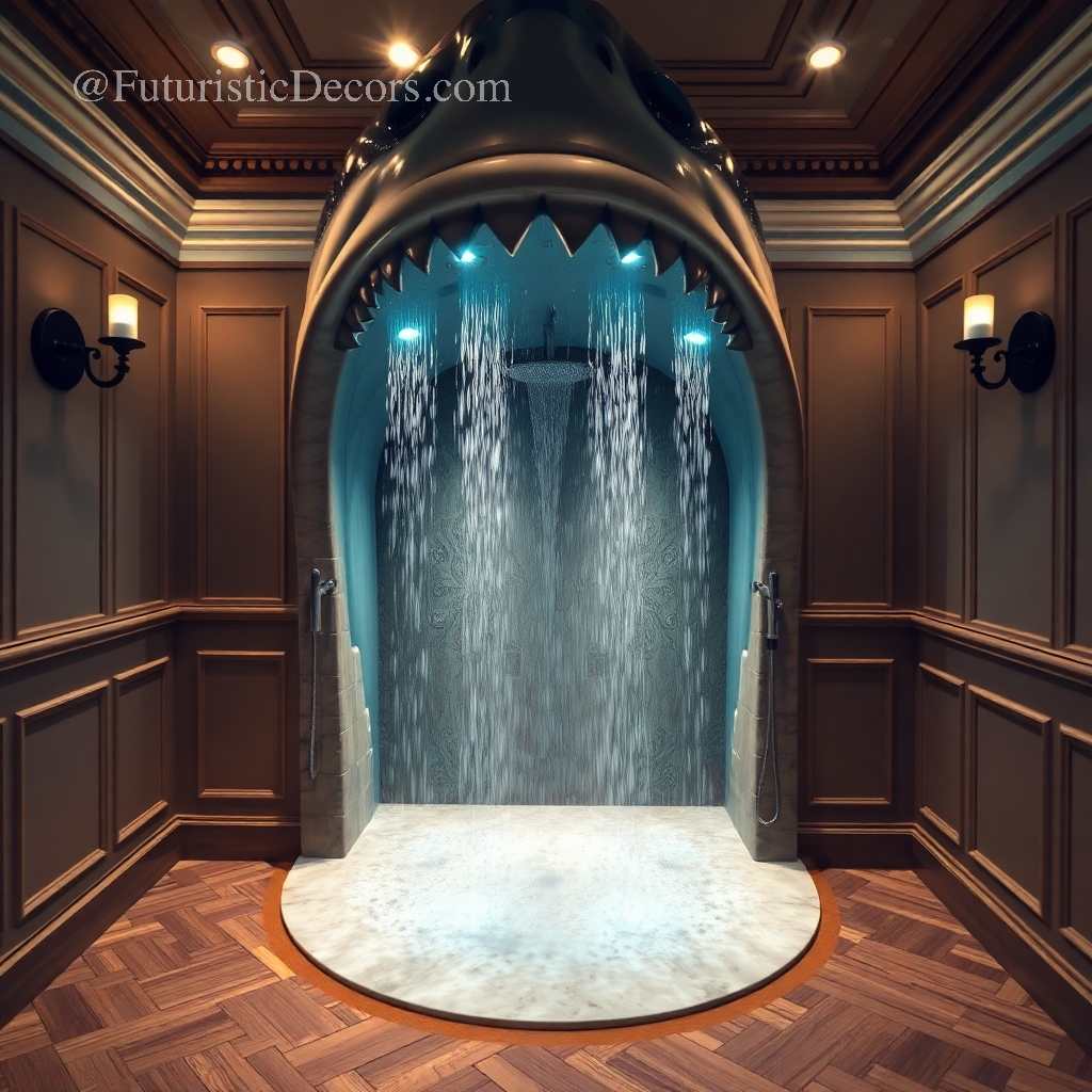 Giant Shark Shower