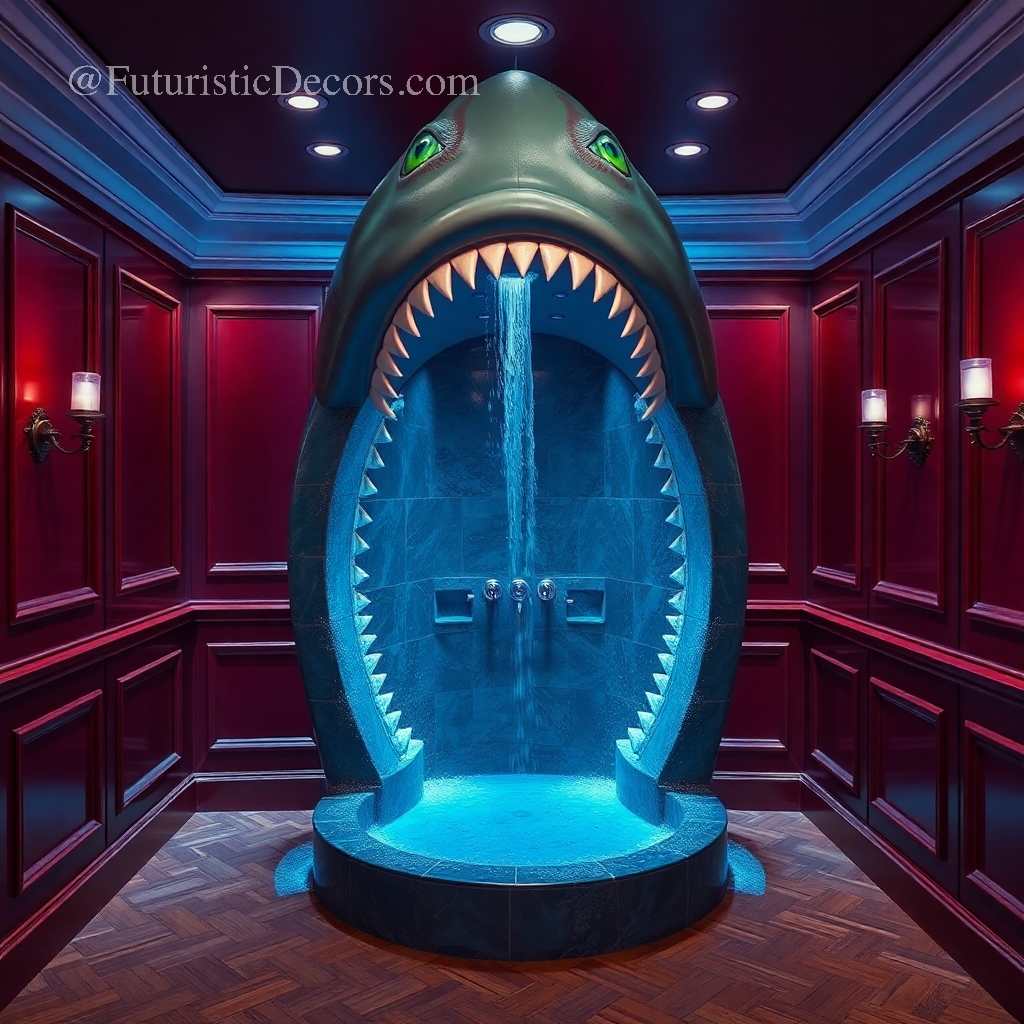 Giant Shark Shower