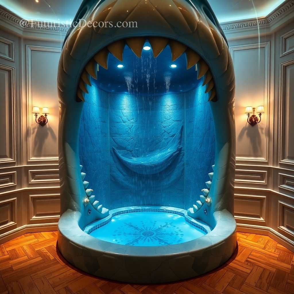 Giant Shark Shower