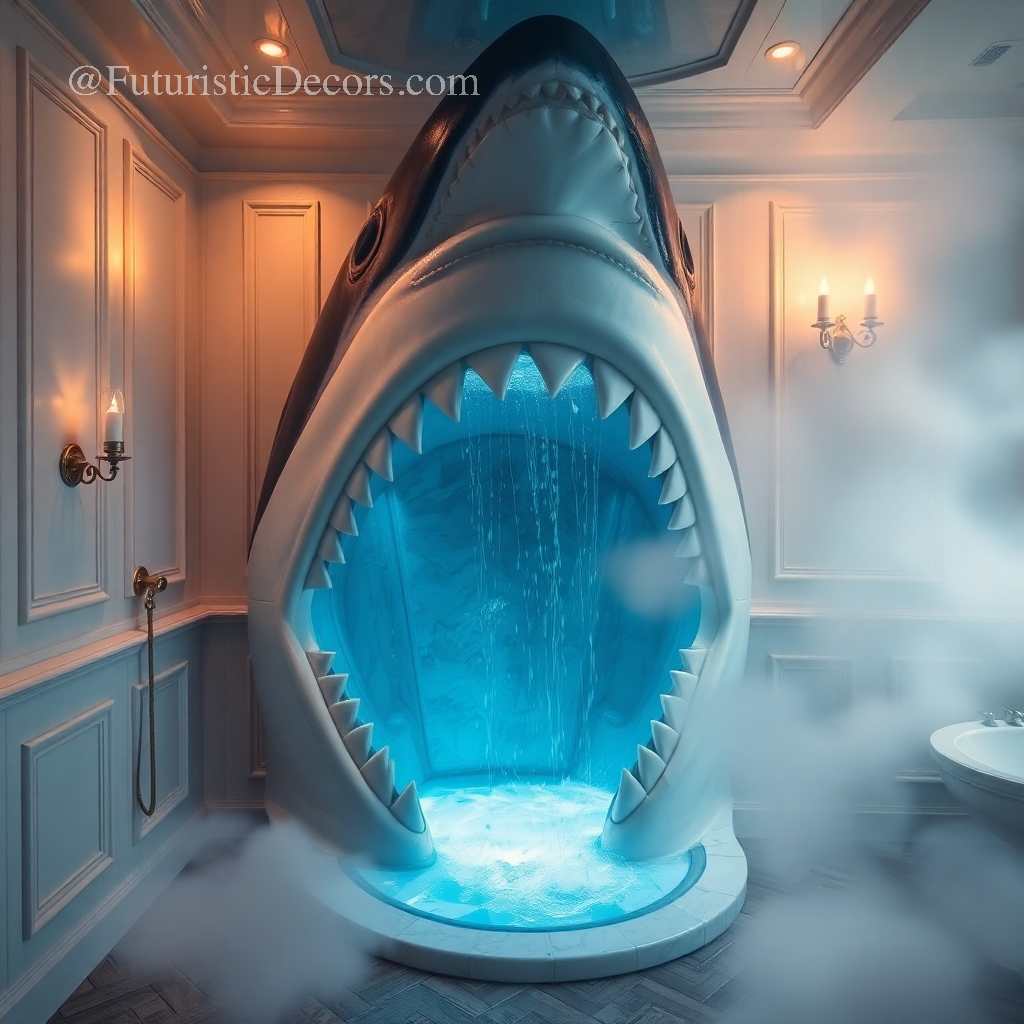 Giant Shark Shower