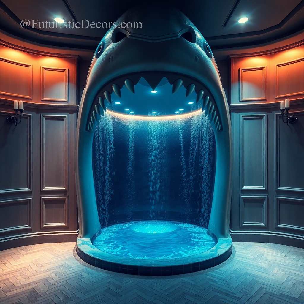 Giant Shark Shower