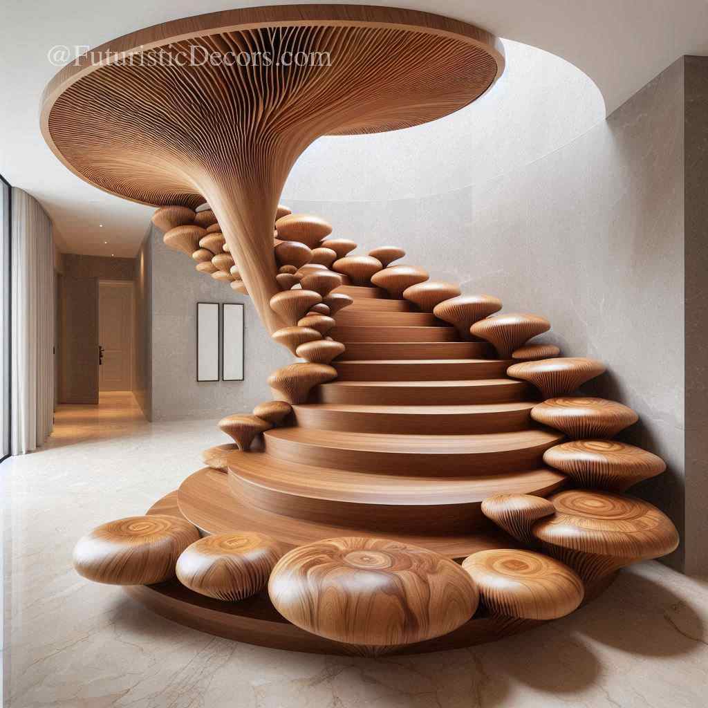 Gorgeous Mushroom Staircase