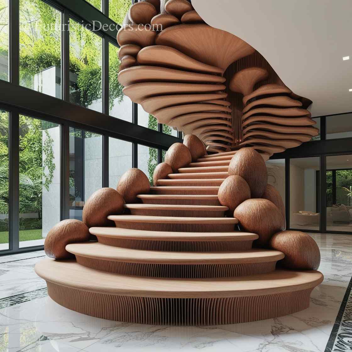 Gorgeous Mushroom Staircase