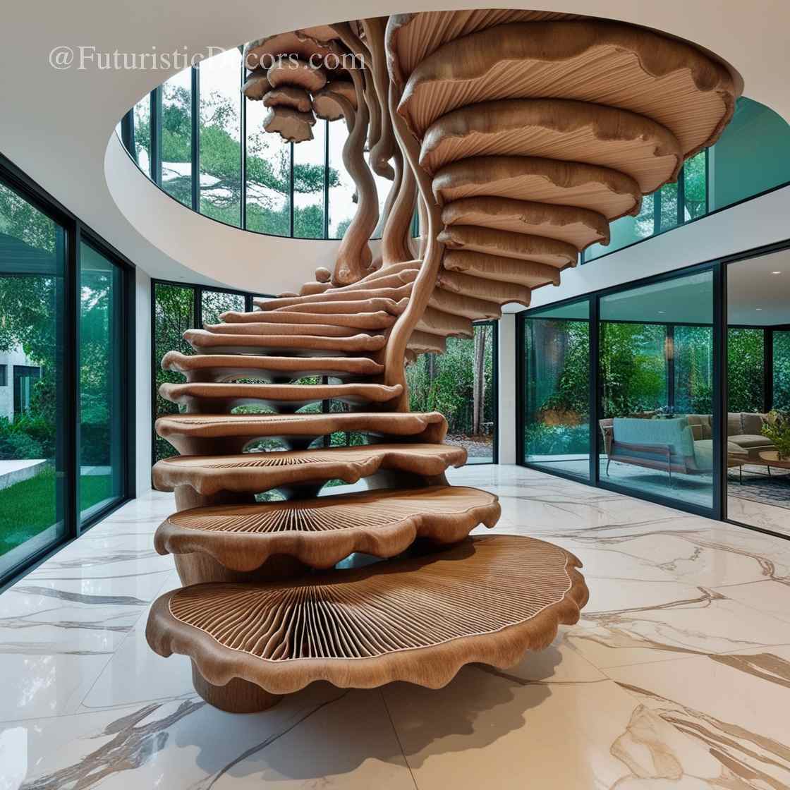 Gorgeous Mushroom Staircase