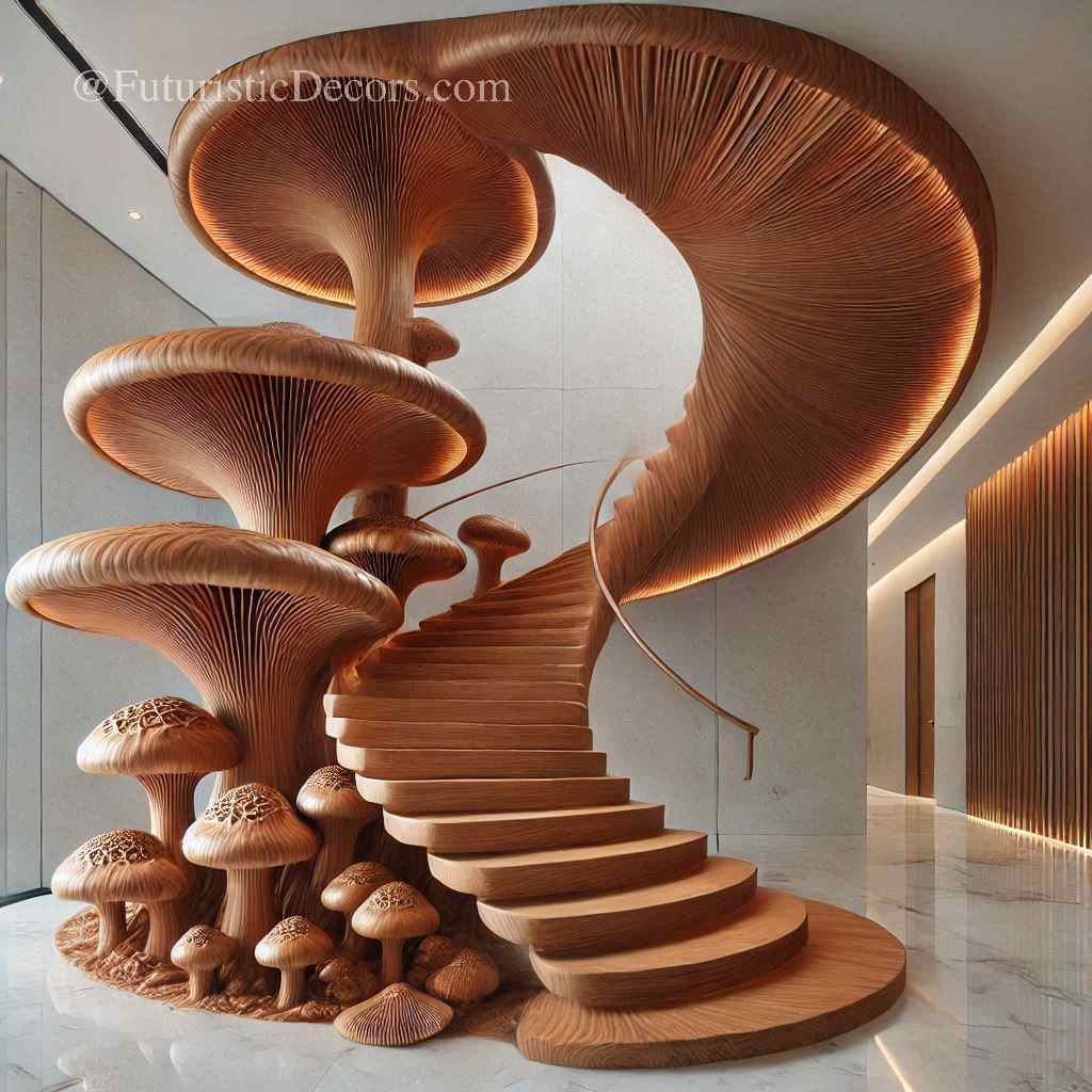 Gorgeous Mushroom Staircase