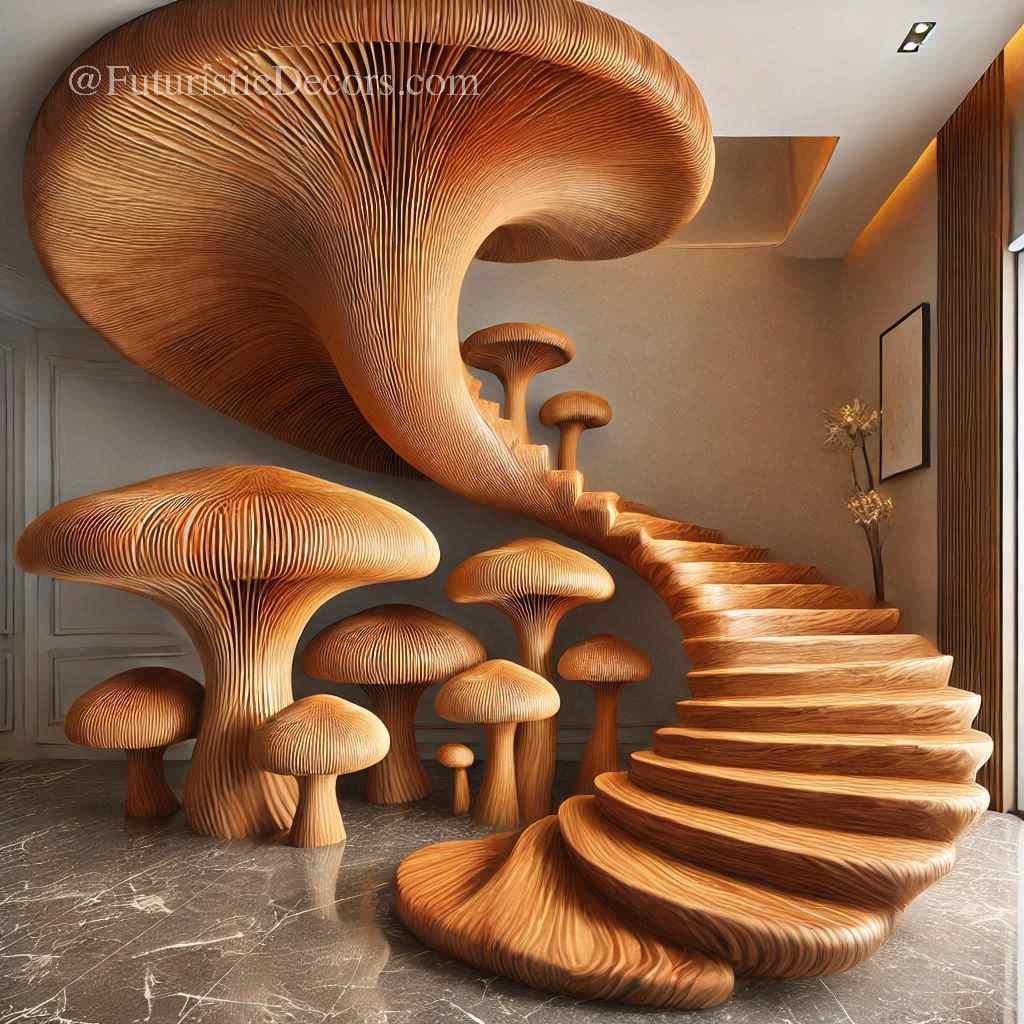 Gorgeous Mushroom Staircase