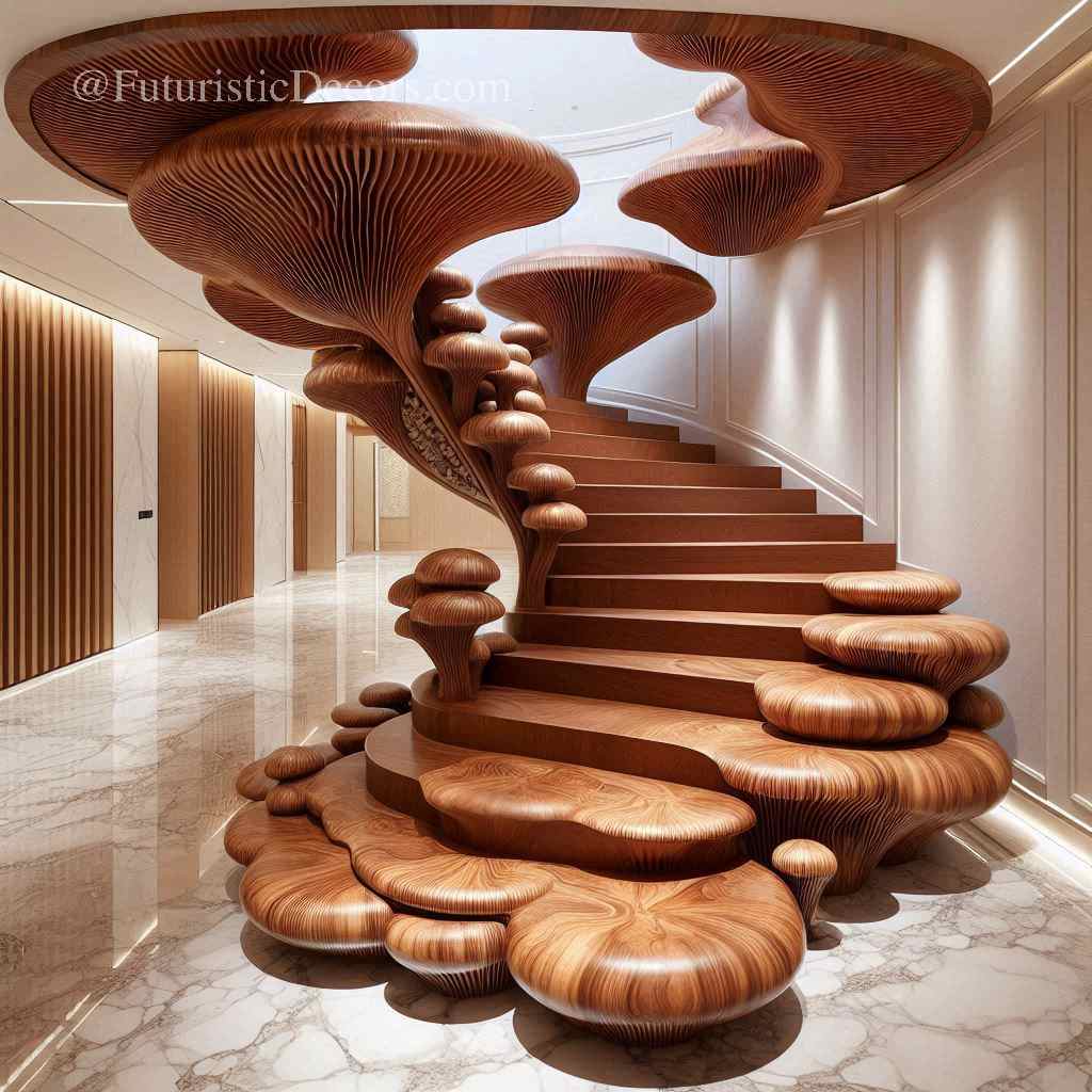 Gorgeous Mushroom Staircase