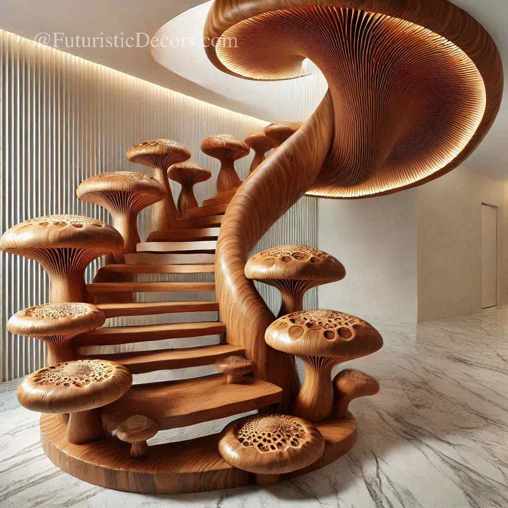 Gorgeous Mushroom Staircase