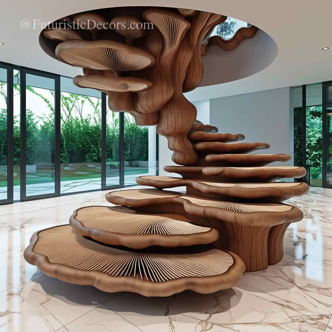 Gorgeous Mushroom Staircase