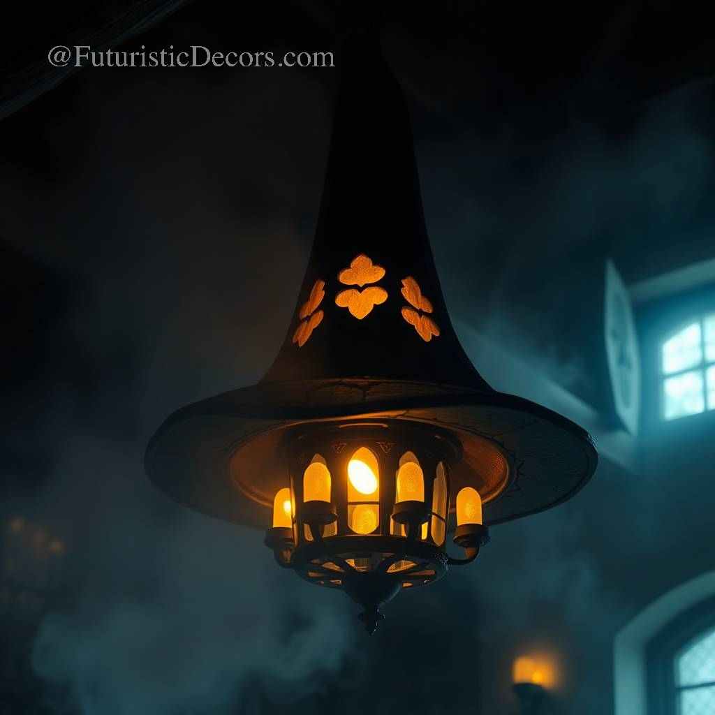 Sorting Hat Chandelier