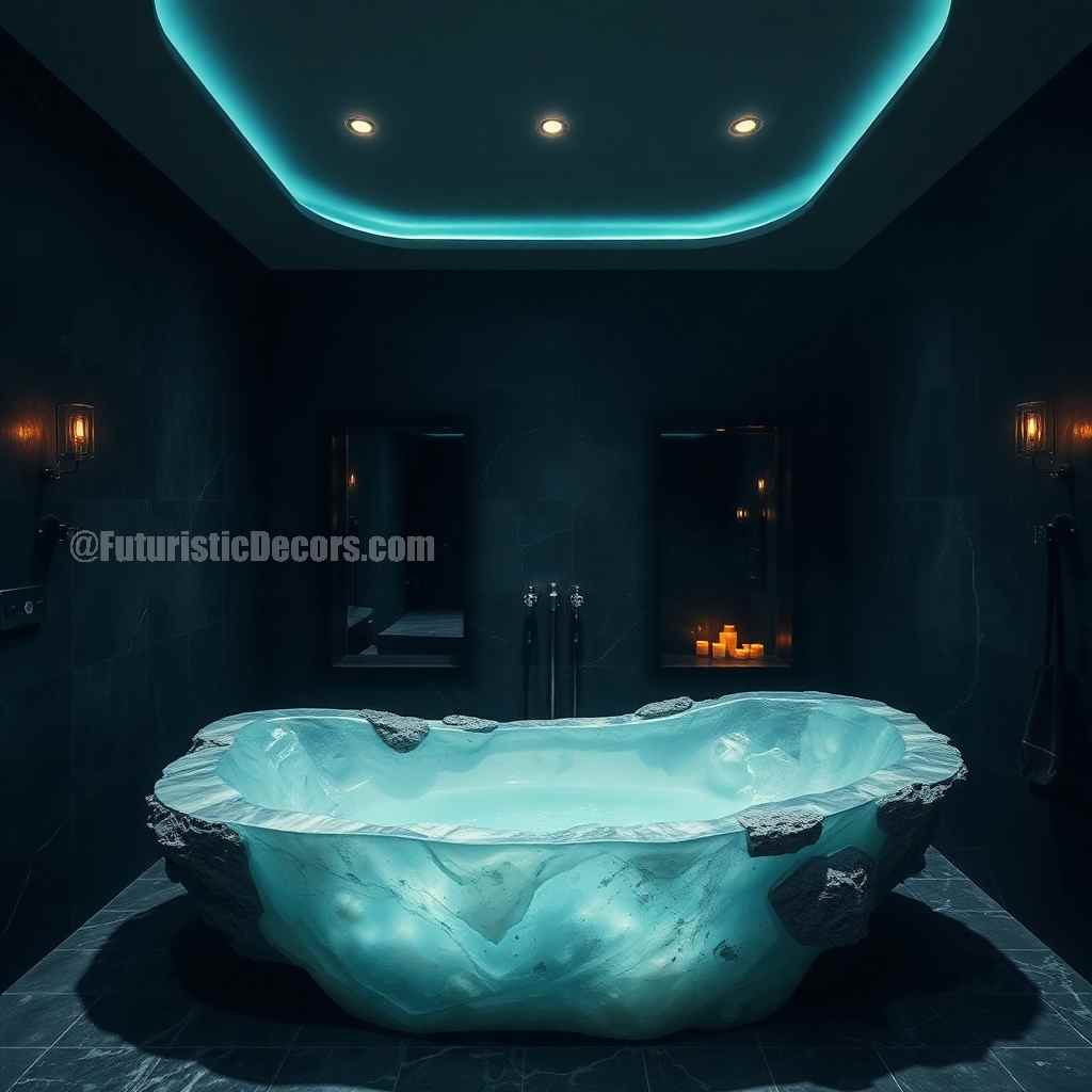 Luxury Mineral Crystal Bathtubs