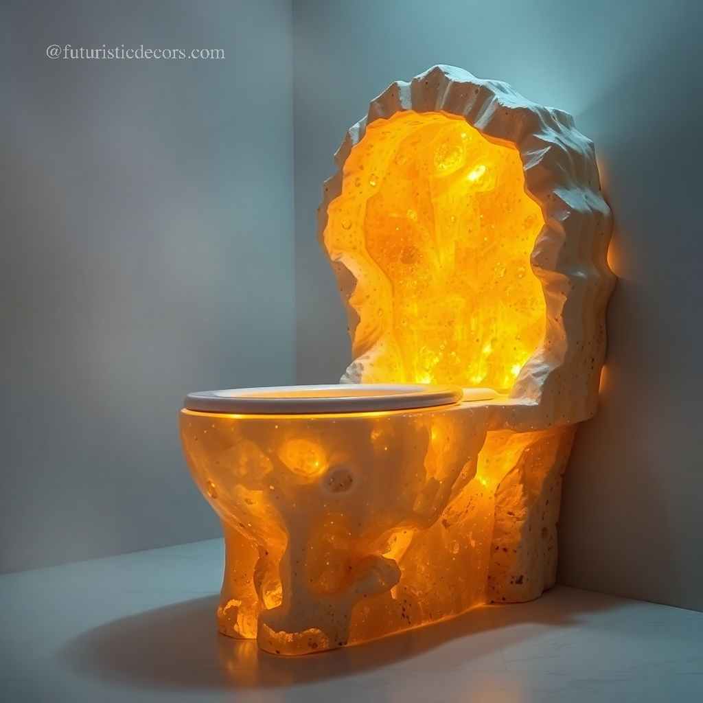 Mineral Crystal Toilets