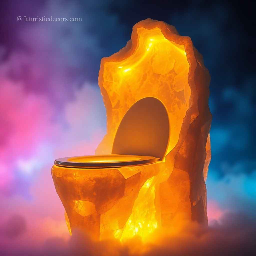 Mineral Crystal Toilets