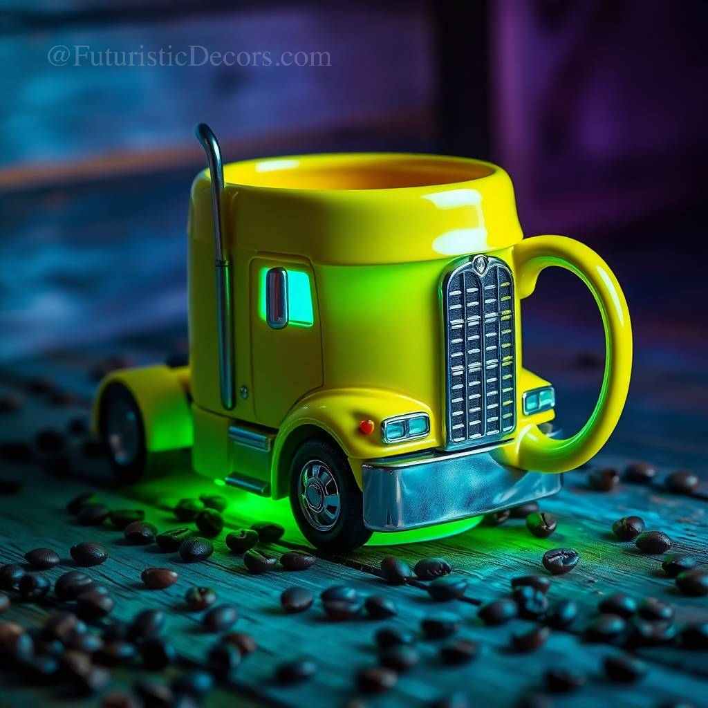 Truck Shape Creative Coffee Mug