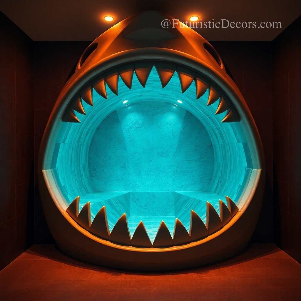 Shark shaped Showers