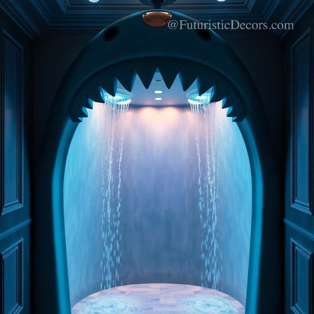 Shark shaped Showers