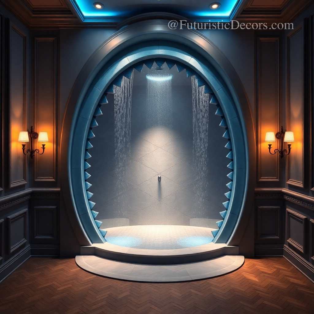 Shark shaped Showers