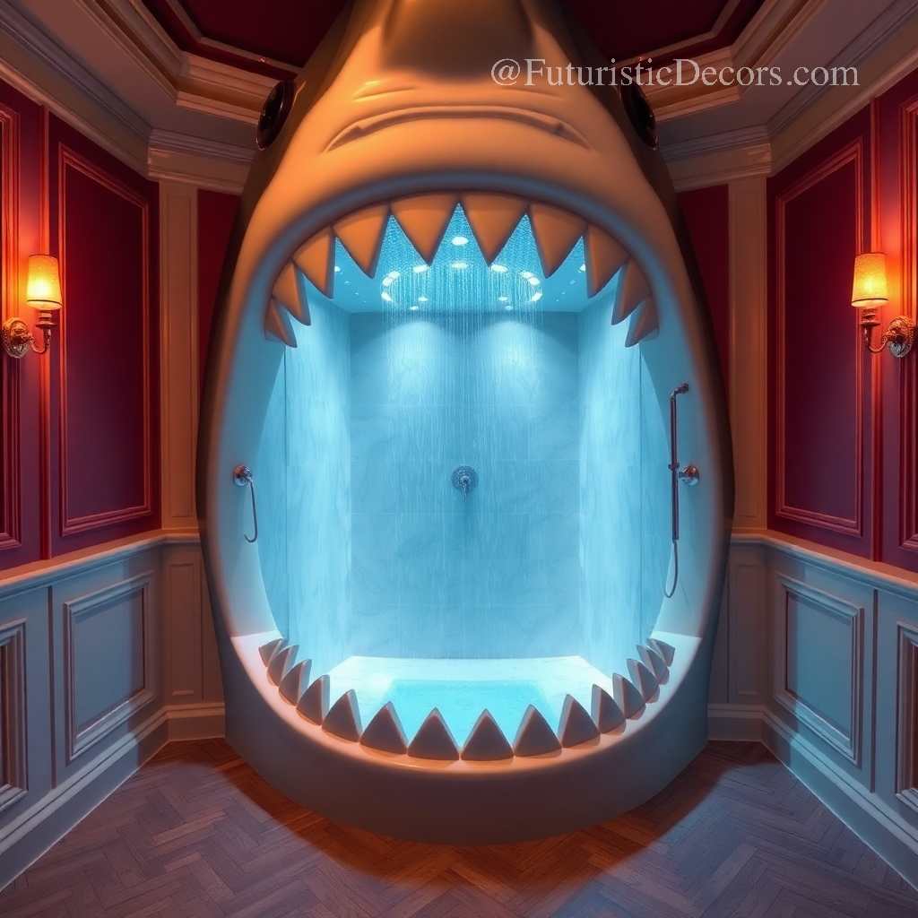 Shark shaped Showers