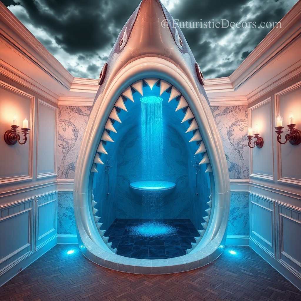 Shark shaped Showers