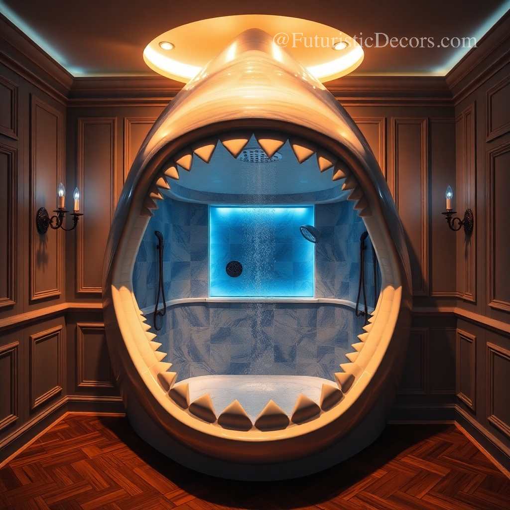 Shark shaped Showers