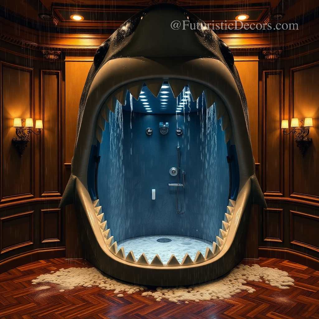 Shark shaped Showers