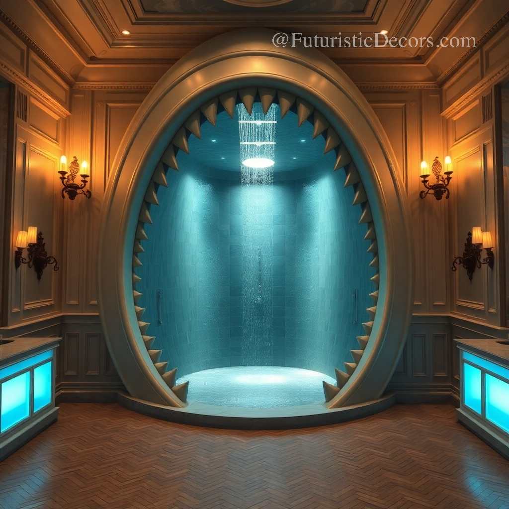 Shark shaped Showers