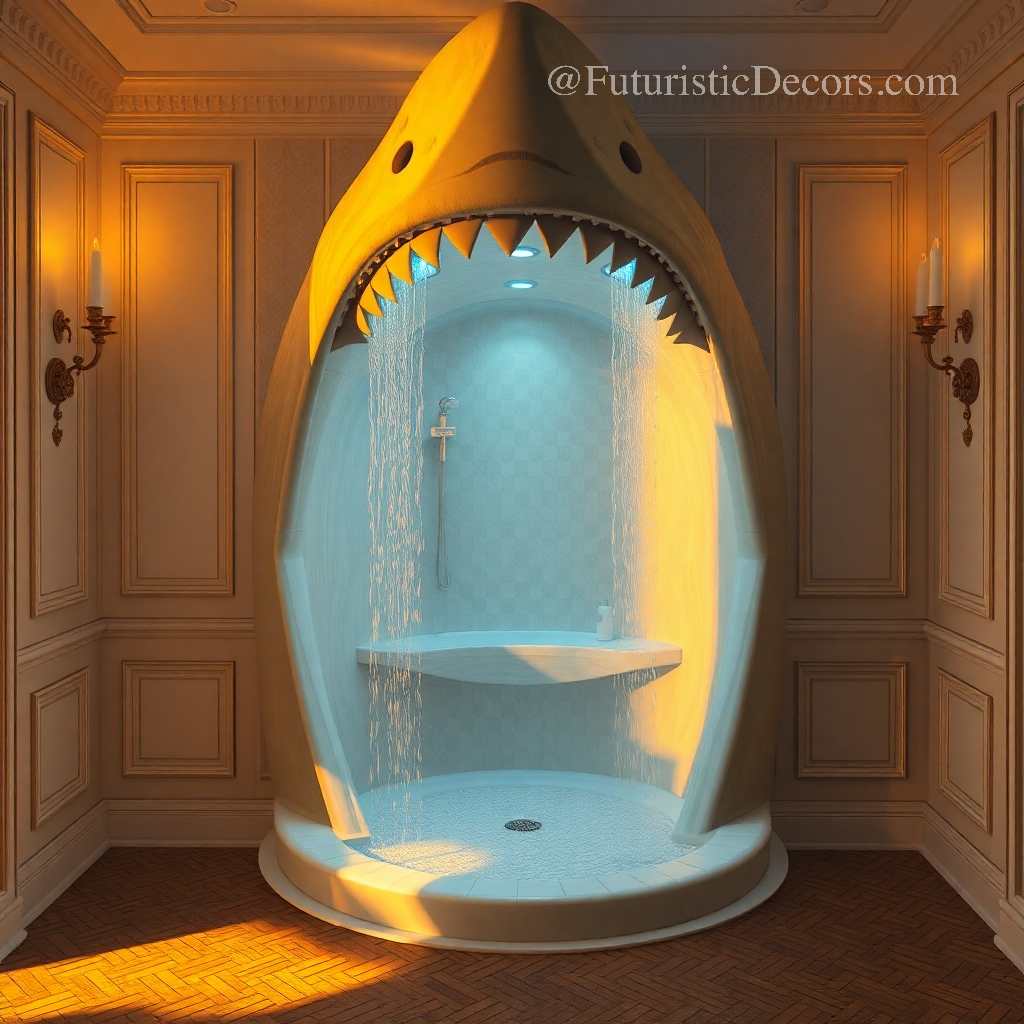 Shark shaped Showers