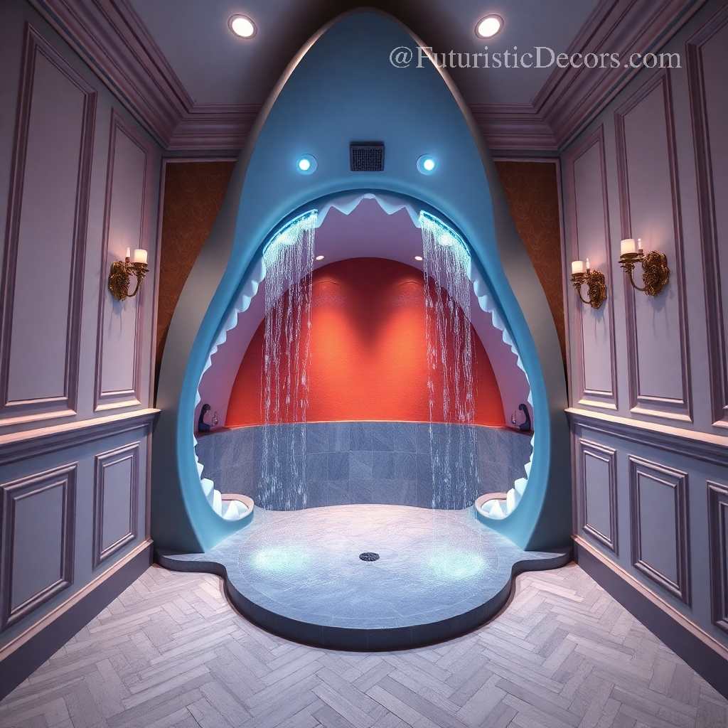 Shark shaped Showers